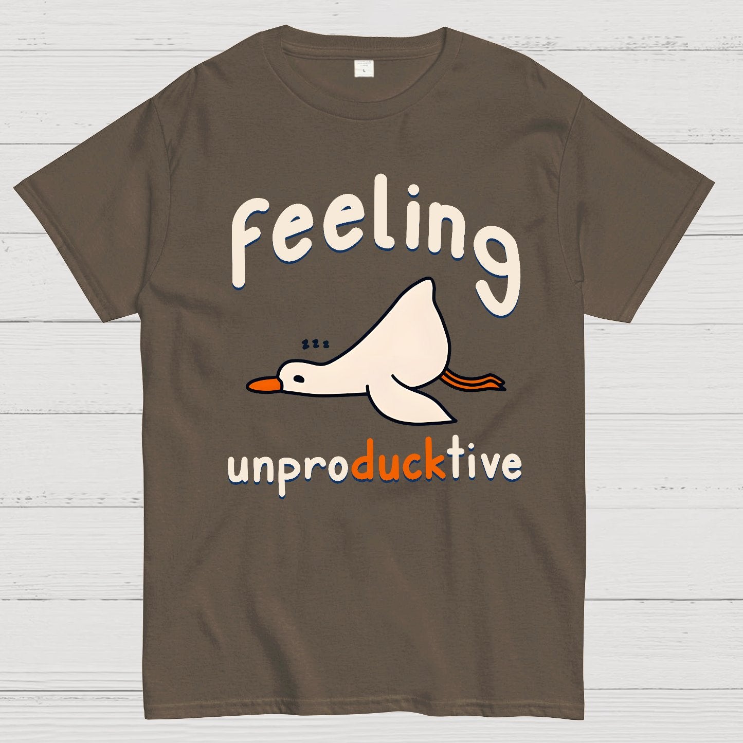Feeling Unproducktive Geek T-Shirt