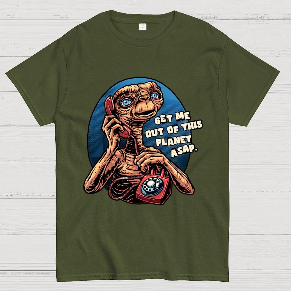 Phone Call to space Geek T-Shirt