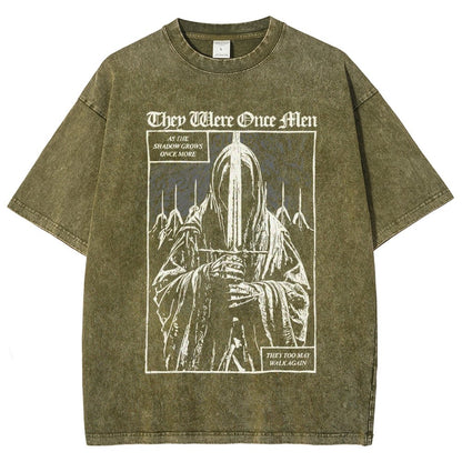 They Were Once Men Vintage Distressed T-shirt