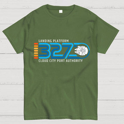 Landing Platform 327 Unisex Geek T-Shirt