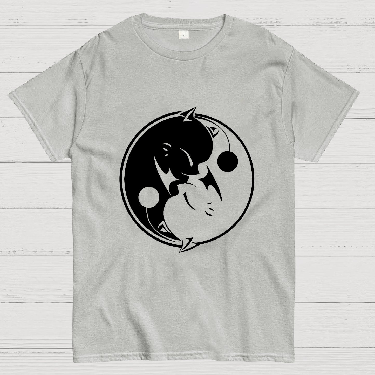 YIN YANG MOG Geeky T-Shirt