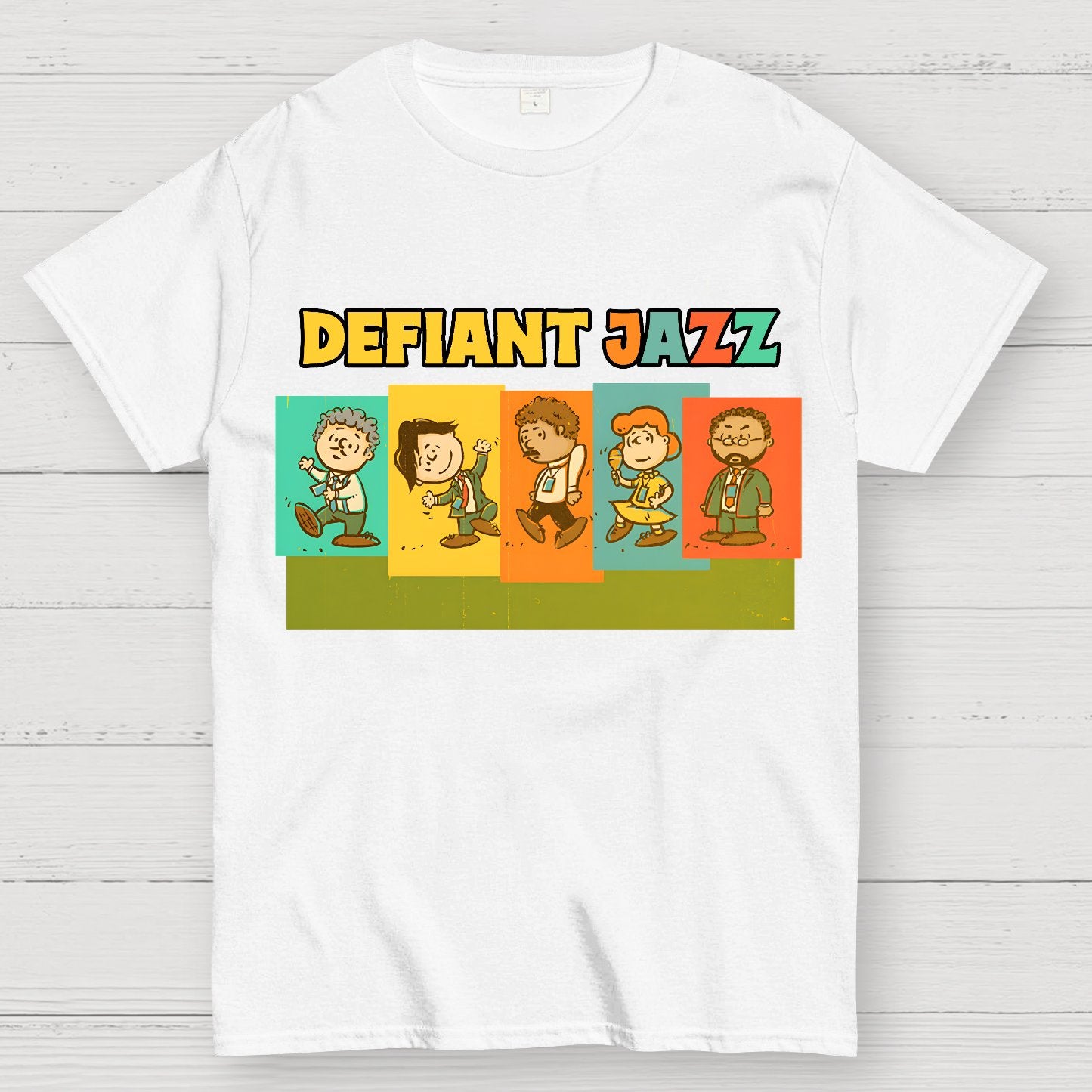 Defiant Jazz Geek T-Shirt