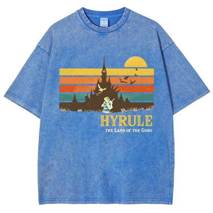 The Land Of Gods Vintage Distressed T-shirt