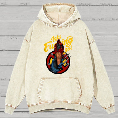 LFG Vintage Distressed Hoodie