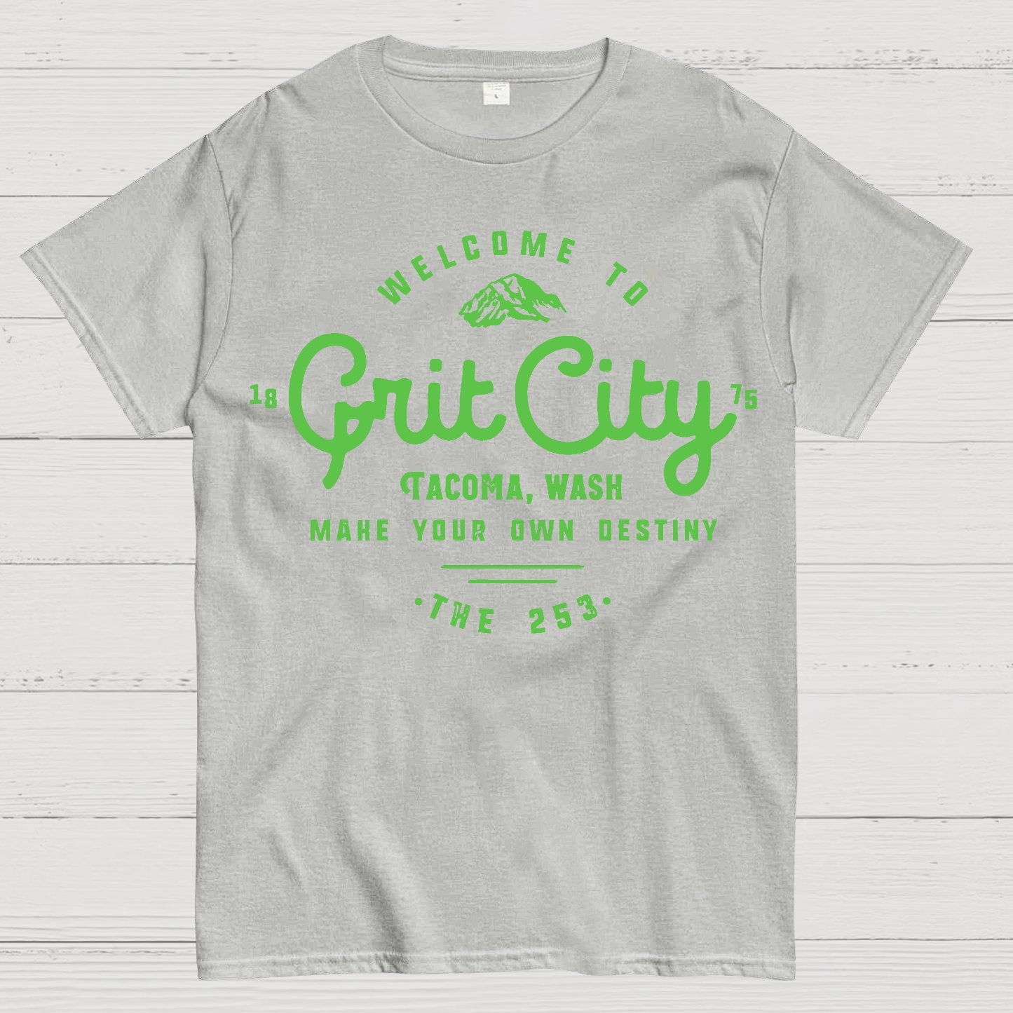 Grit City Tacoma Washington Geek T-Shirt