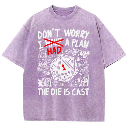The Die Is Cast Vintage Distressed T-shirt