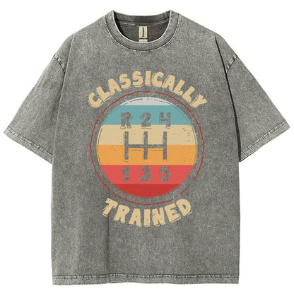 Classically Trained  Vintage Distressed T-shirt