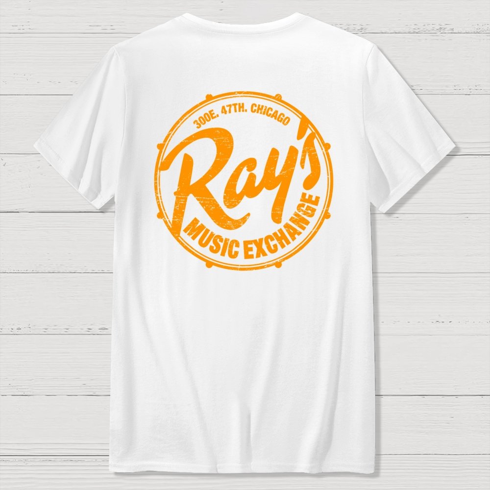 Ray’s Music Exchange Unisex Front And Back Printing Geek T-Shirt