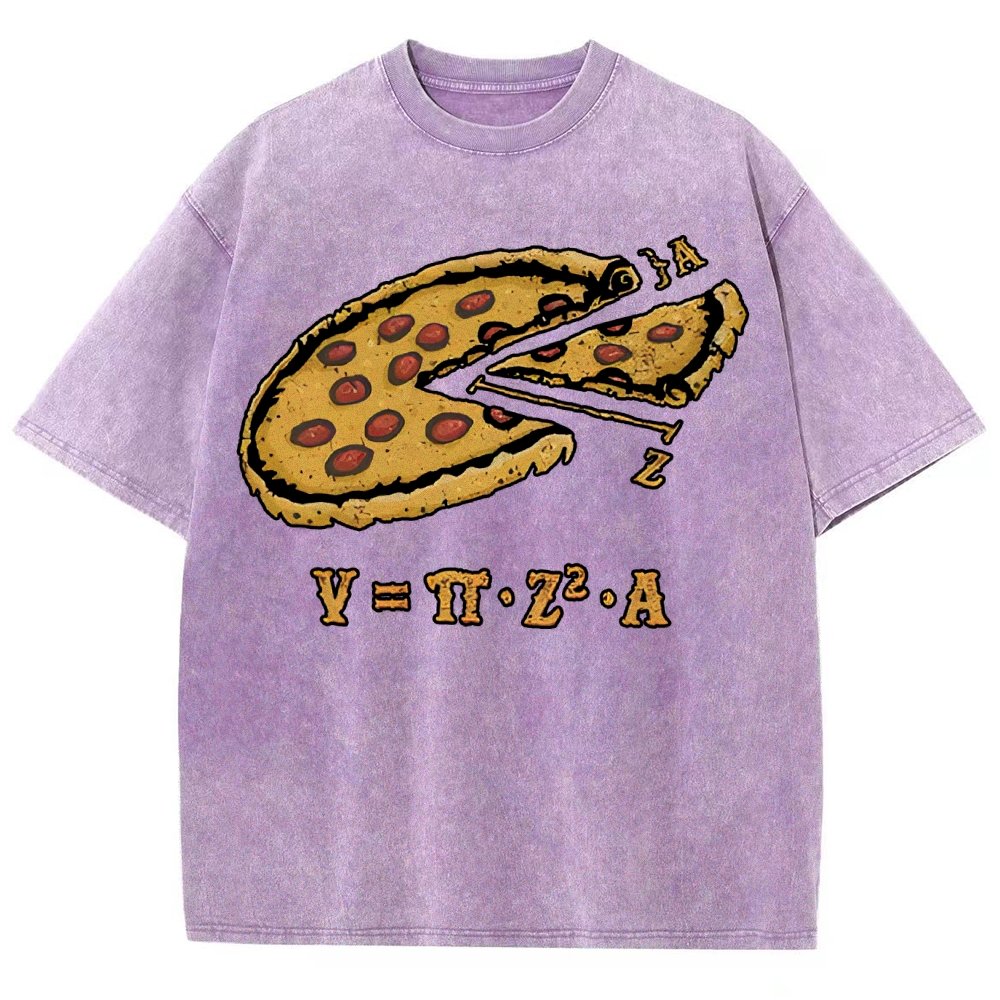 A Pizza Pi Vintage Distressed T-shirt