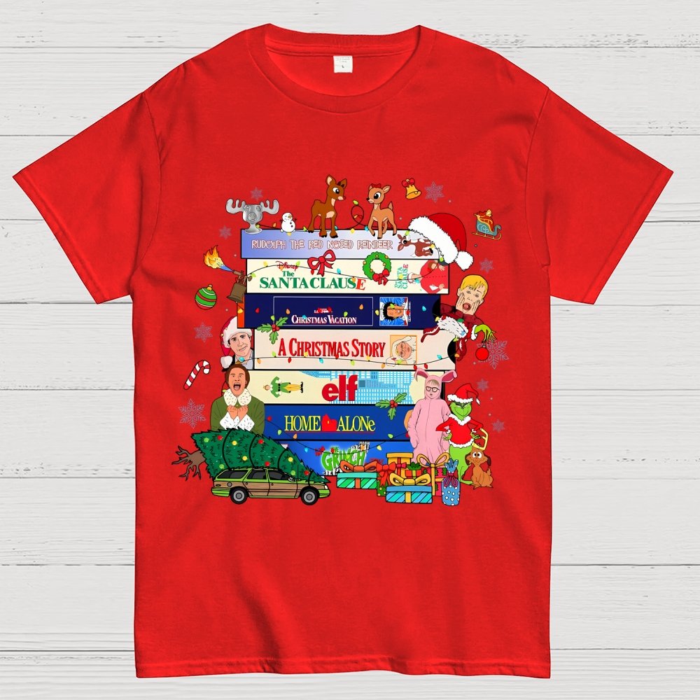 90s Style Christmas Geek T-Shirt
