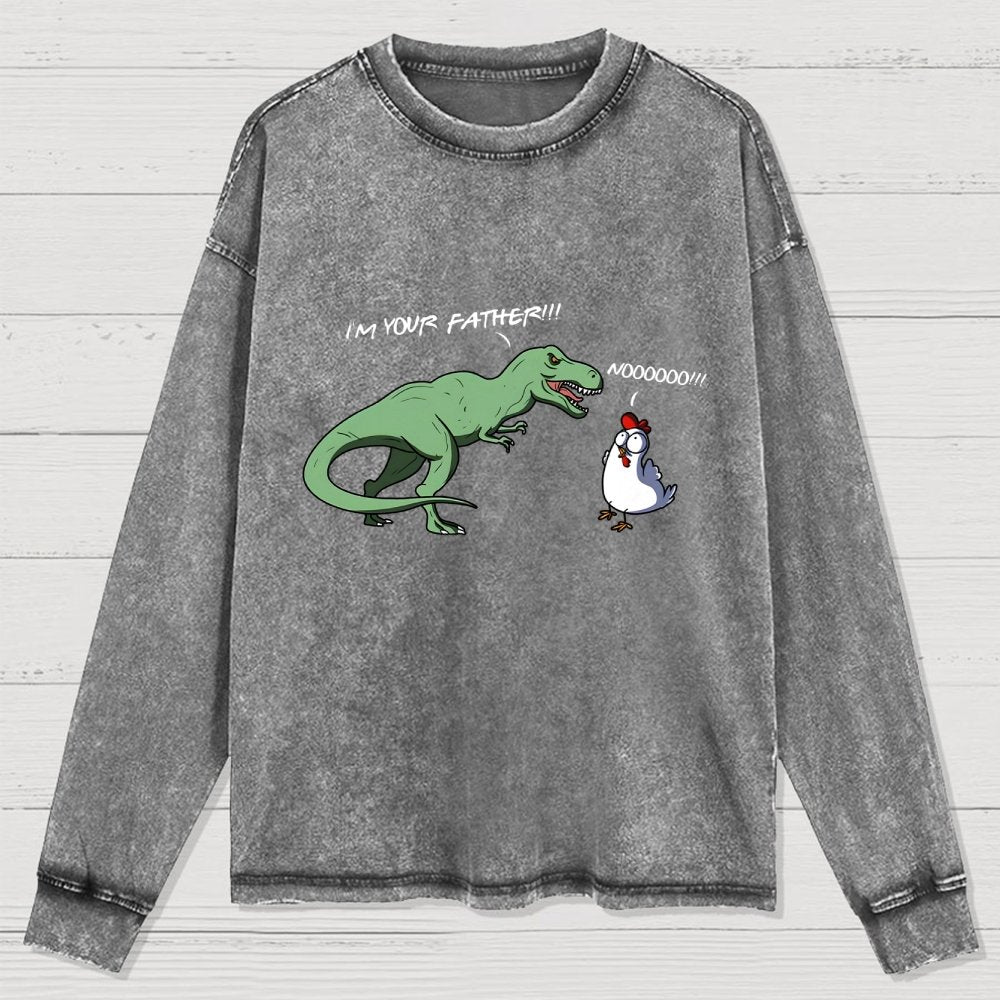 I Am Your Mentor Washed Long Sleeve Tee
