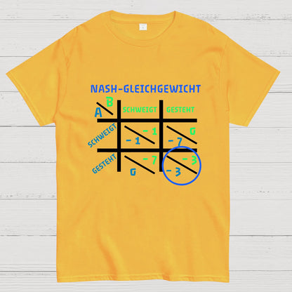 Nash Equilibrium - Game Theory from John Nash Geek T-Shirt