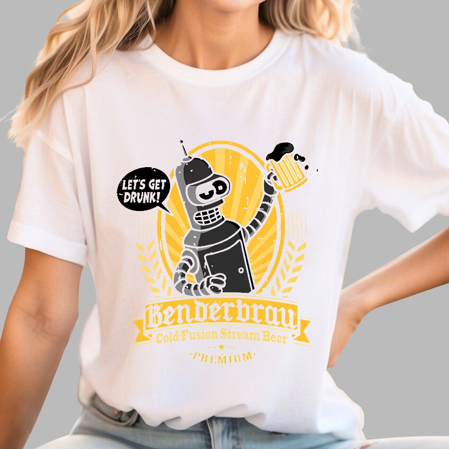 Beer Festival Machines Get Drunk Geek T-Shirt
