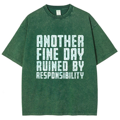 Another Fine Day Vintage Distressed T-shirt