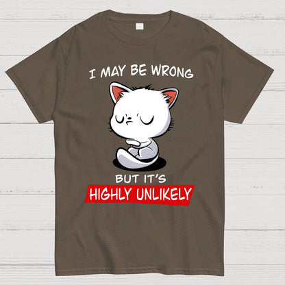 I May Be Wrong Geek T-Shirt