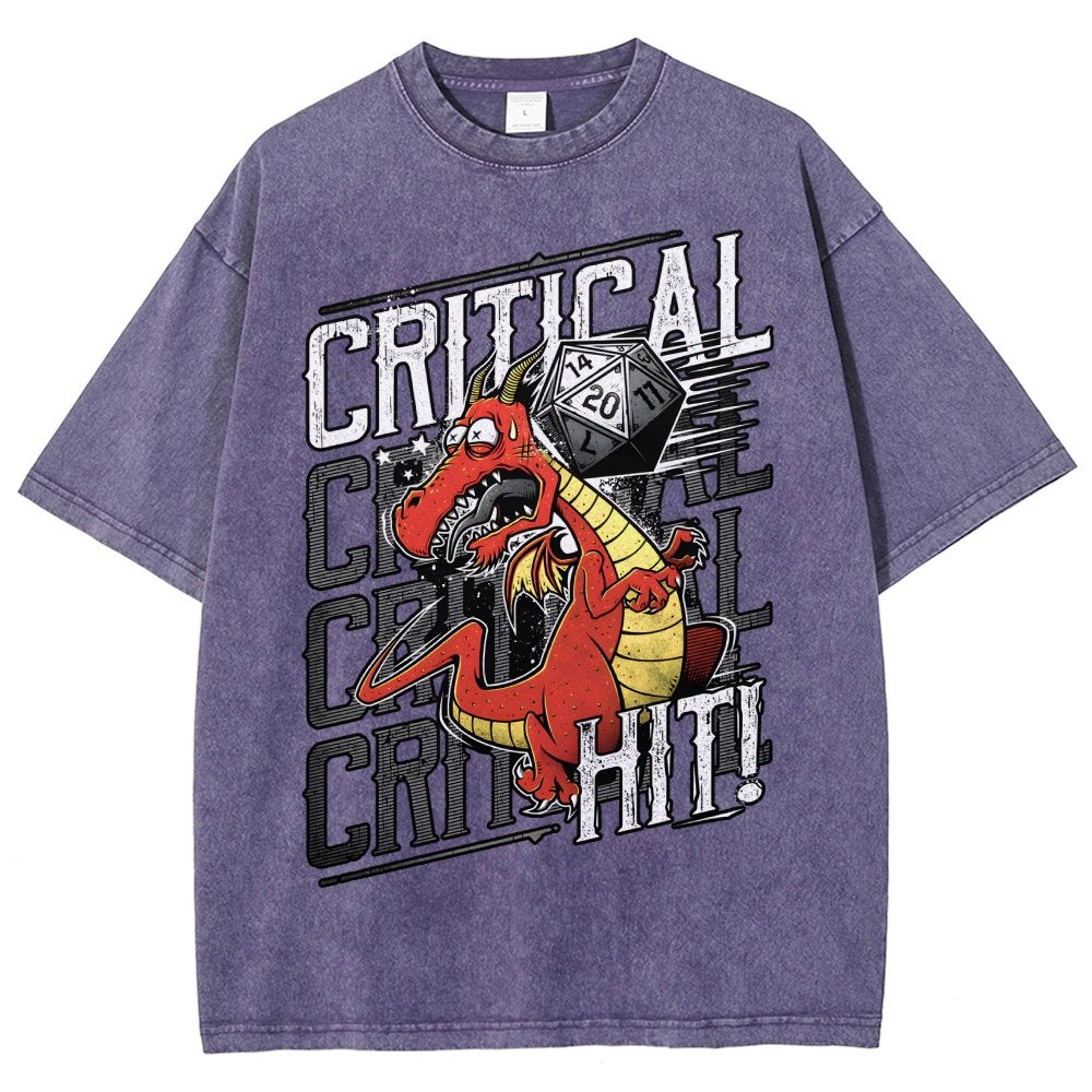 Super Crit Hit Vintage Distressed T-shirt