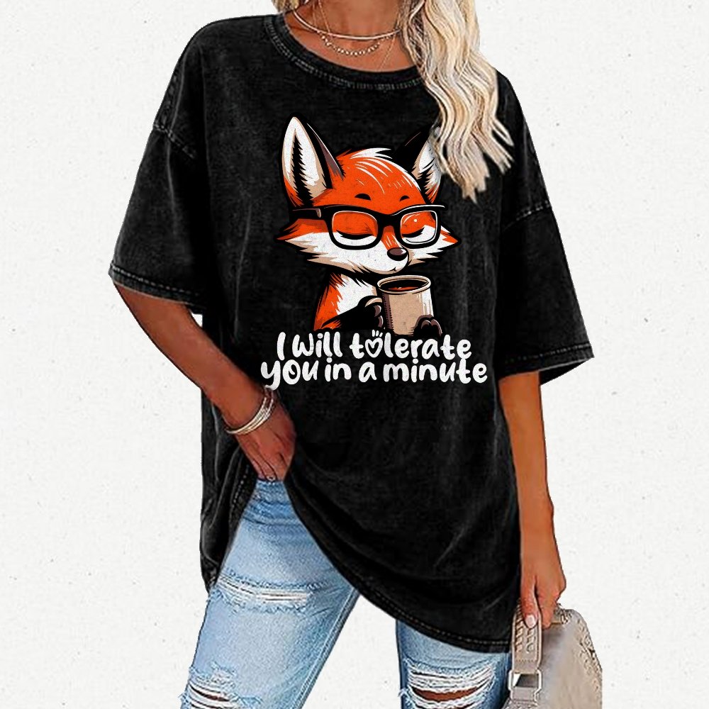 Tolerant Fox Vintage Distressed T-shirt