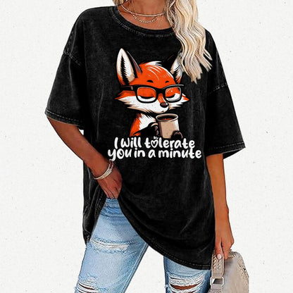 Tolerant Fox Vintage Distressed T-shirt
