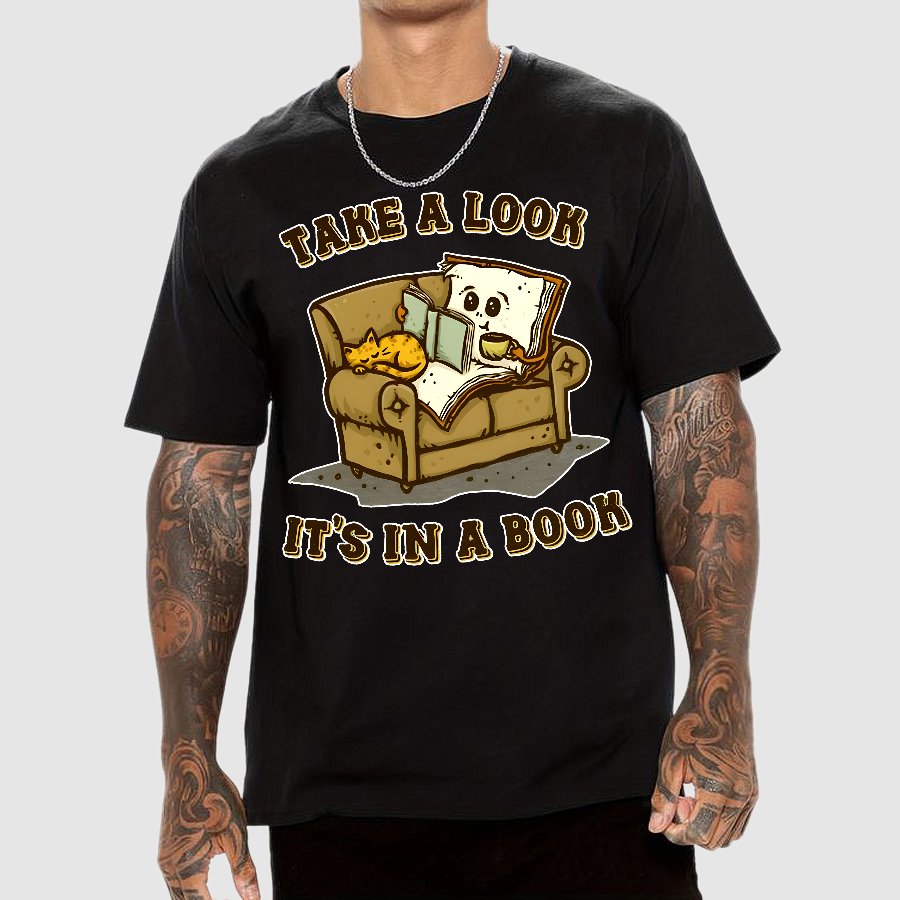 It's In The Book Geek T-Shirt