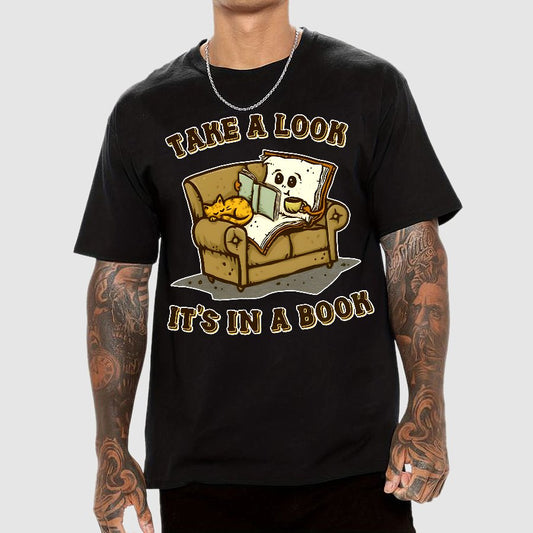 It's In The Book Geek T-Shirt