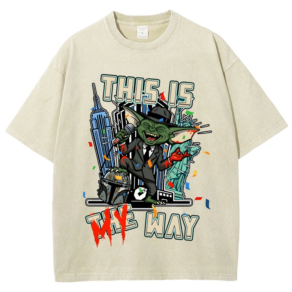 My WAY Vintage Distressed T-shirt