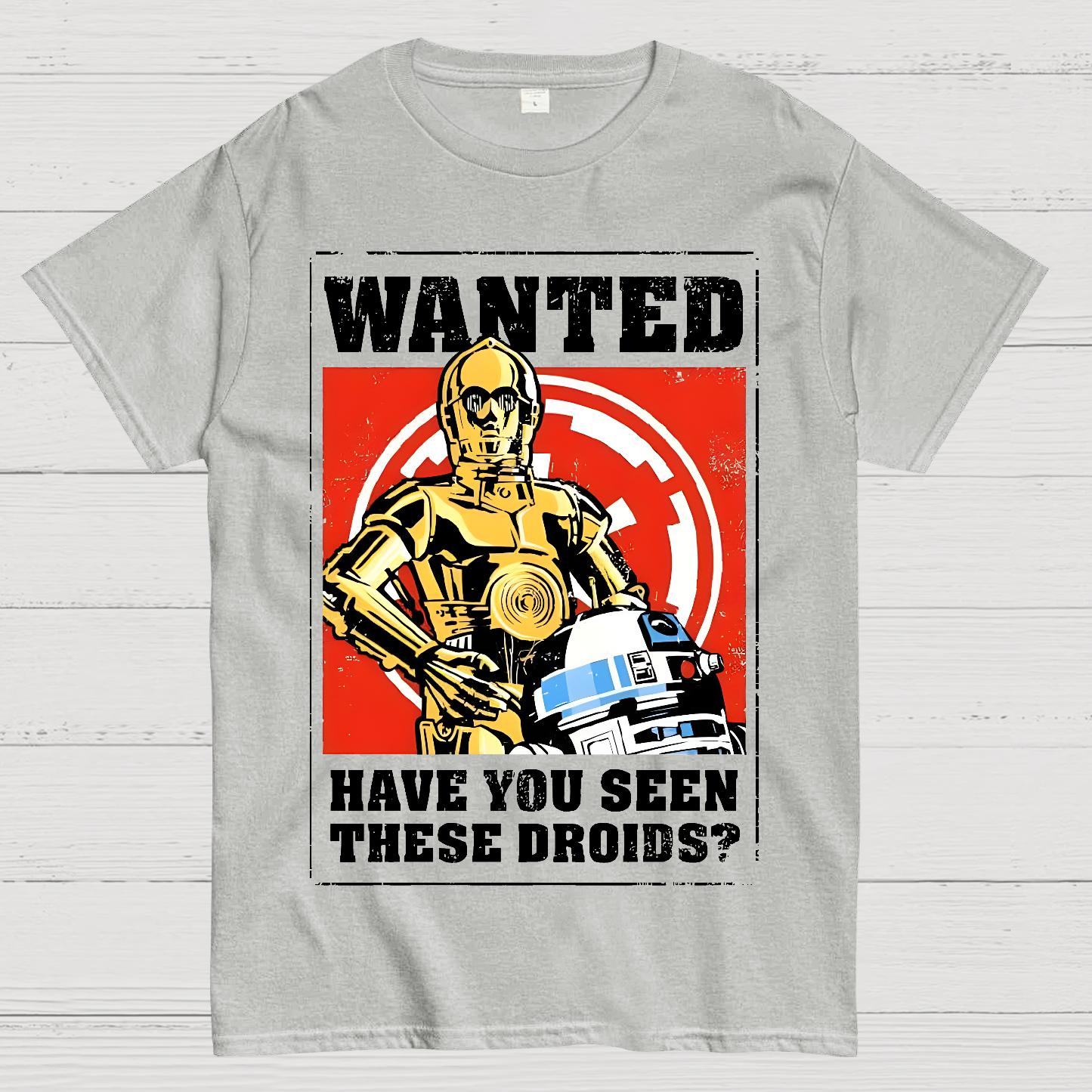 Wanted Robot Geek T-Shirt
