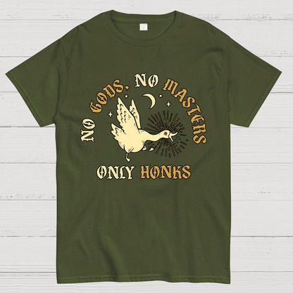 No Gods, No Masters Geek T-Shirt