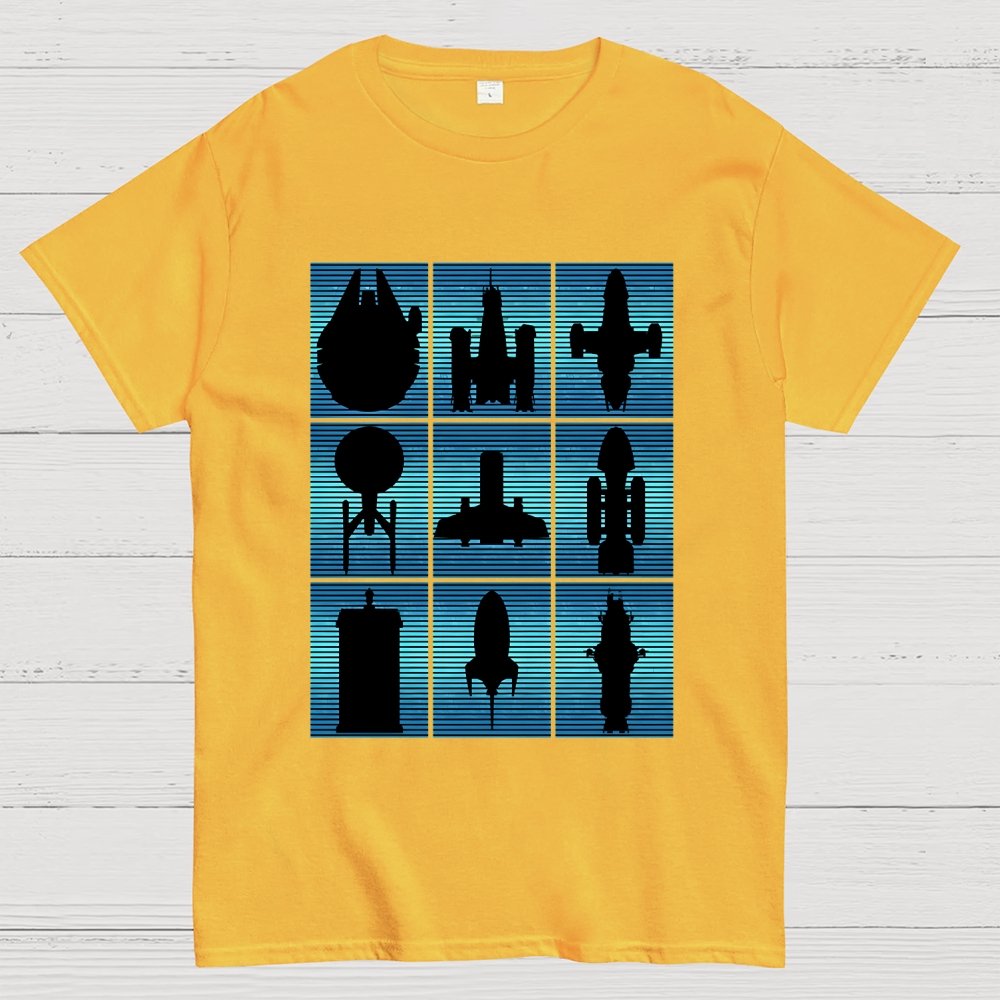 Interstellar Travelers Geek T-Shirt