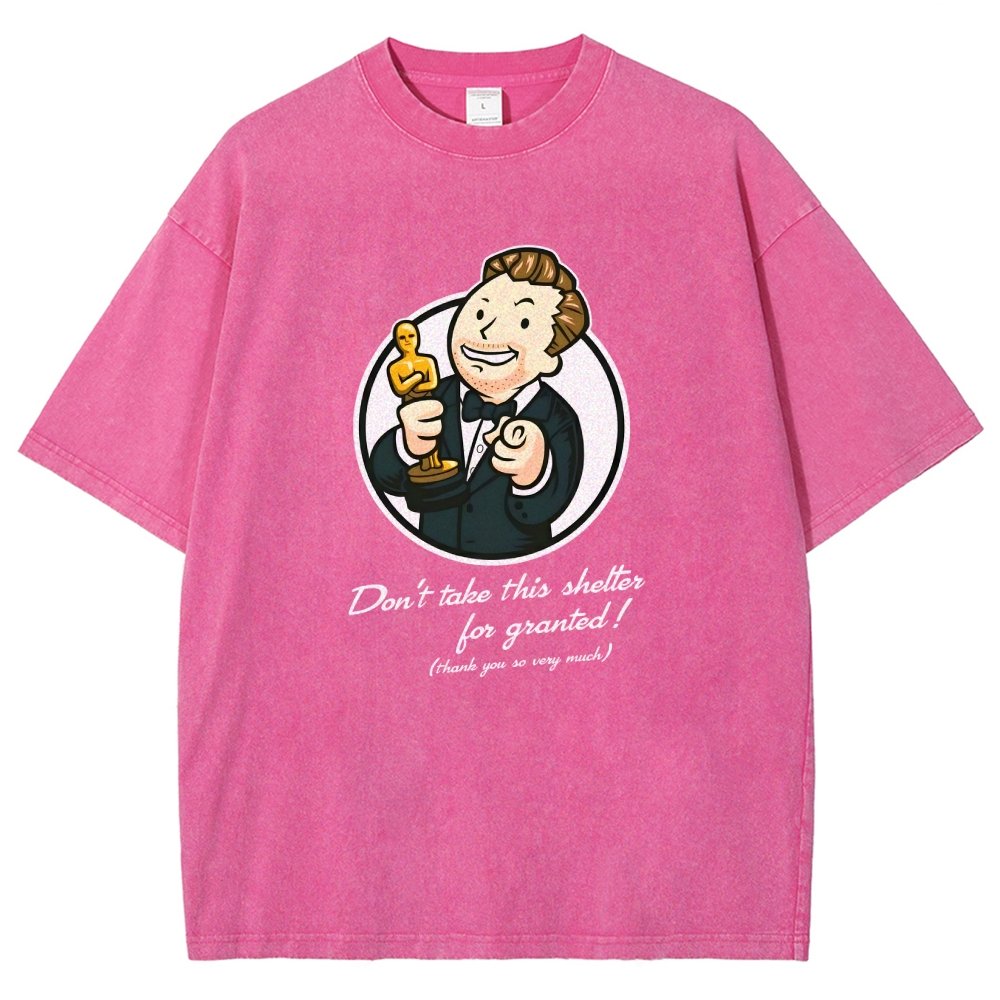 Black Cat Under The Sakura Vintage Distressed T-shirt