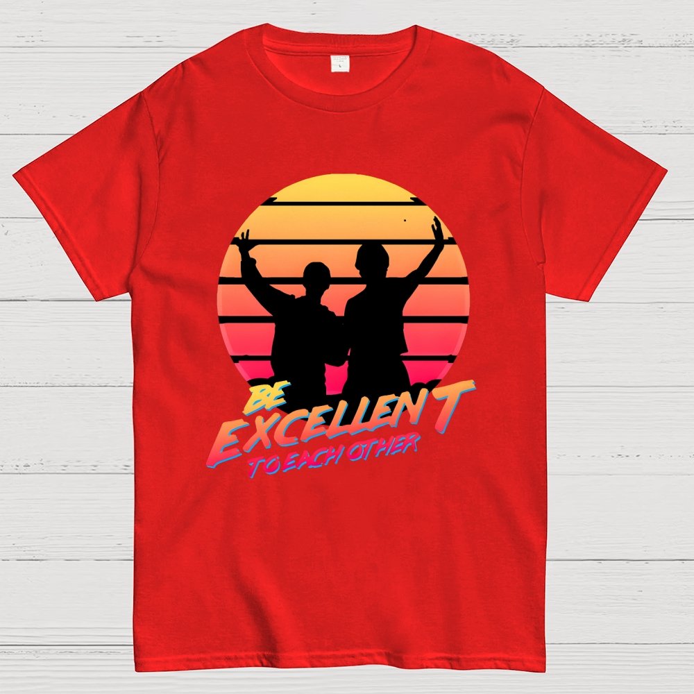 Be excellent to each other Unisex Geek T-Shirt