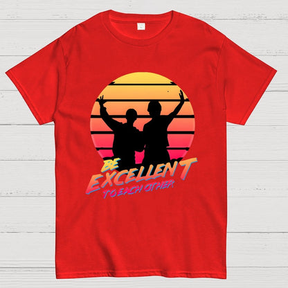 Be excellent to each other Unisex Geek T-Shirt
