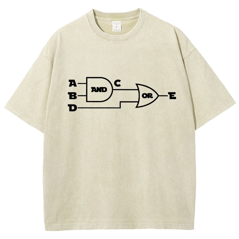 And-Or Vintage Distressed T-shirt