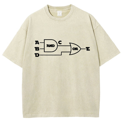 And-Or Vintage Distressed T-shirt