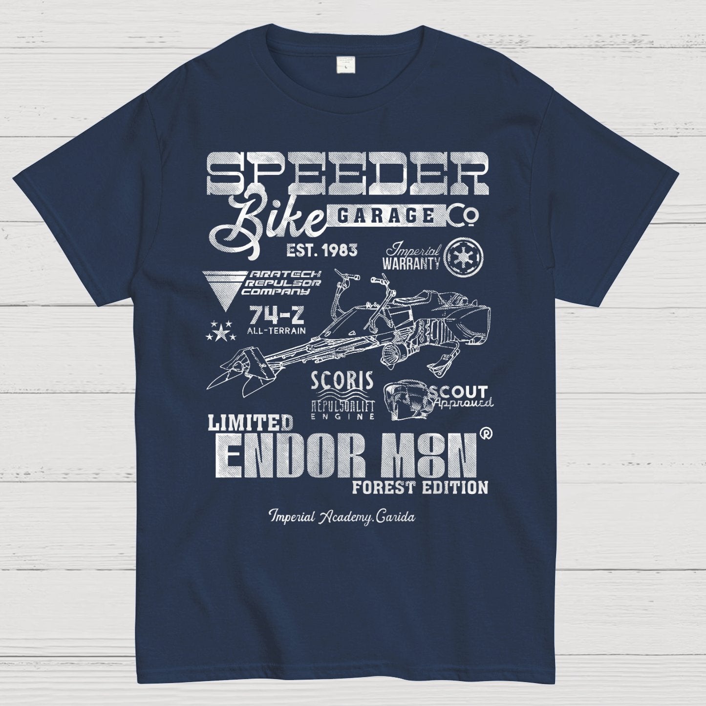 Rapid Bike Garage Geek T-Shirt