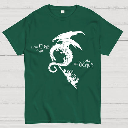 I am Fire，I am Death Geek T-Shirt
