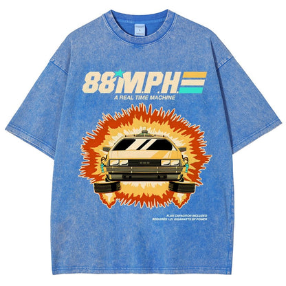 A Real Time Machine Vintage Distressed T-shirt