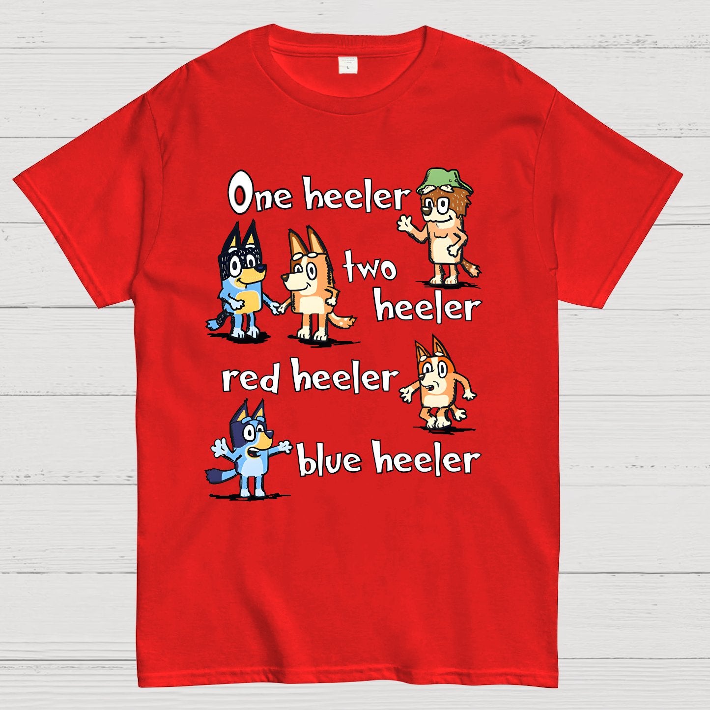 One Heeler, Two Heeler Geek T-Shirt