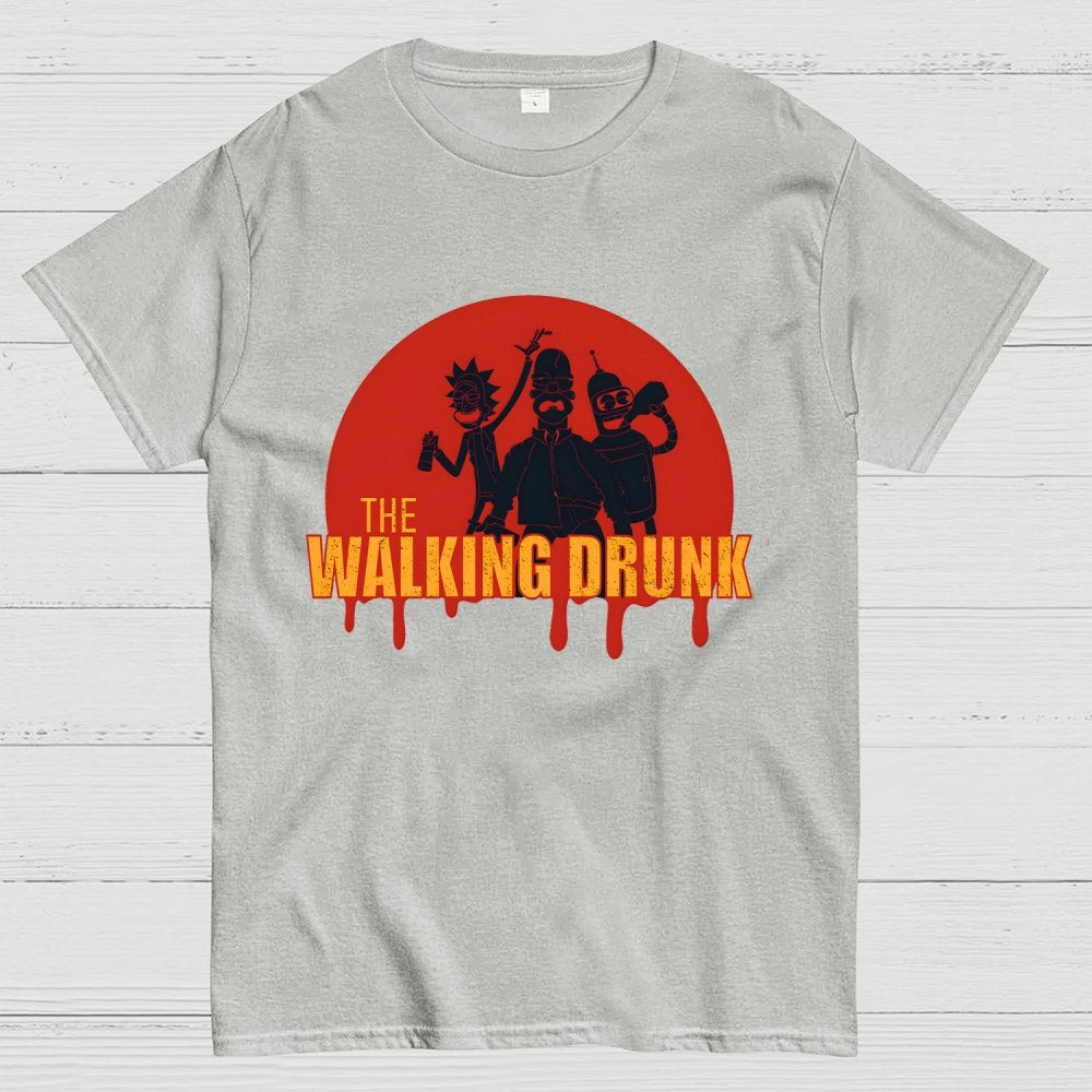 The Walking Drunk Geek T-Shirt
