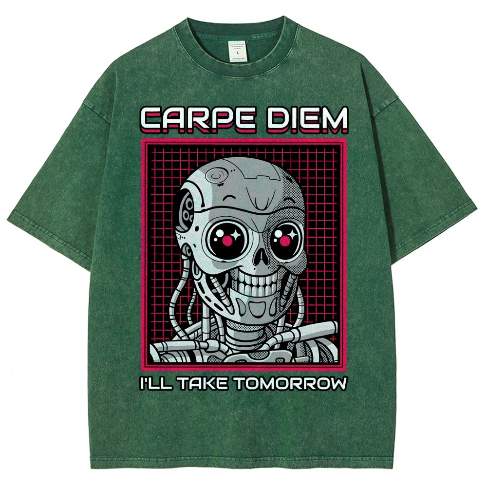 Rise Of The Cute Machine Vintage Distressed T-shirt