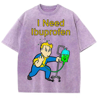 I Need One More Ibuprofen Vintage Distressed T-shirt