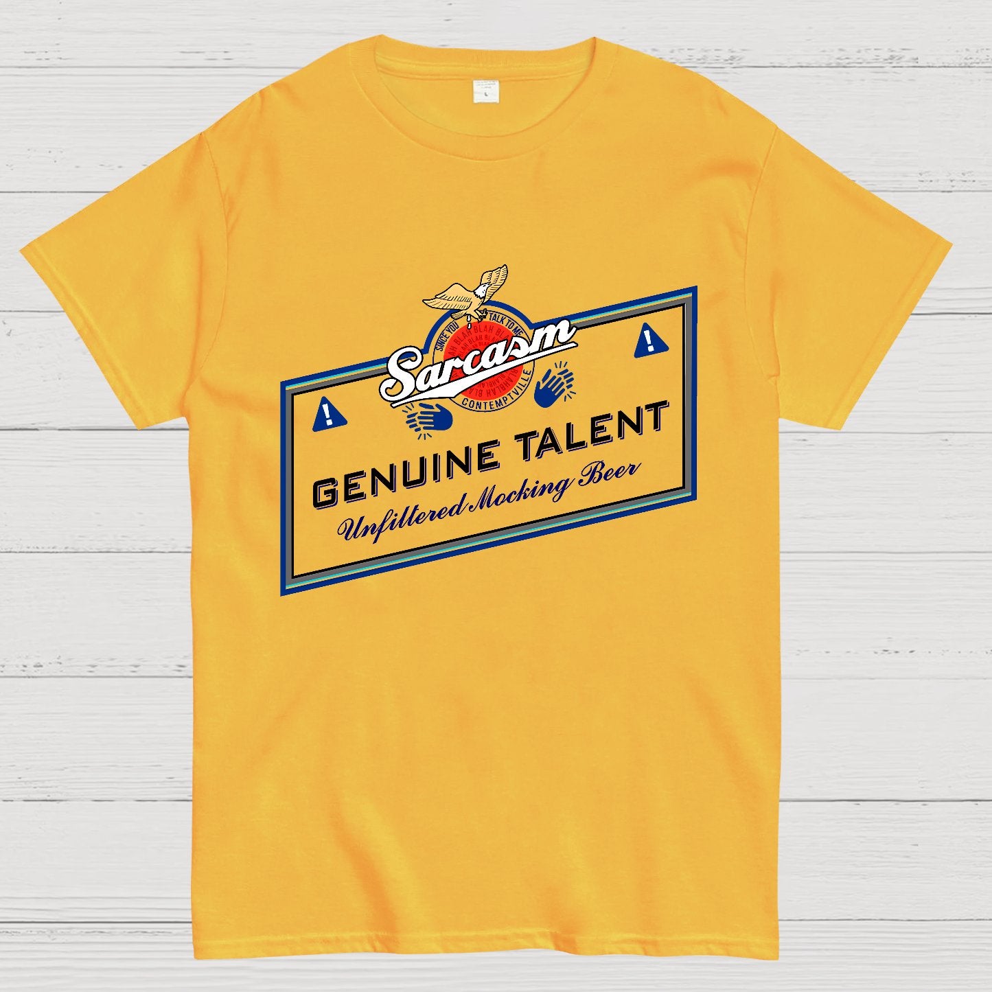 Sarcasm Genuine Talent Geek T-Shirt