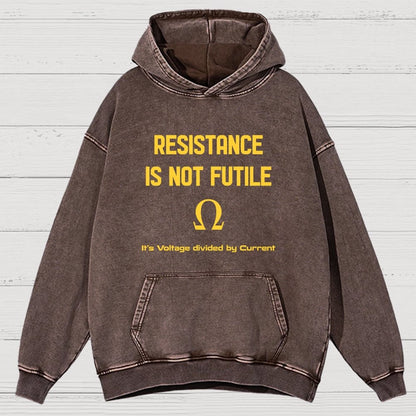 Opposition Is Pointless Vintage Distressed Hoodie