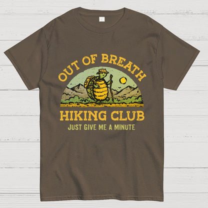 Out Of Breath Hiking Club Geek T-Shirt