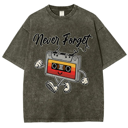 Never forget Vintage Distressed T-shirt