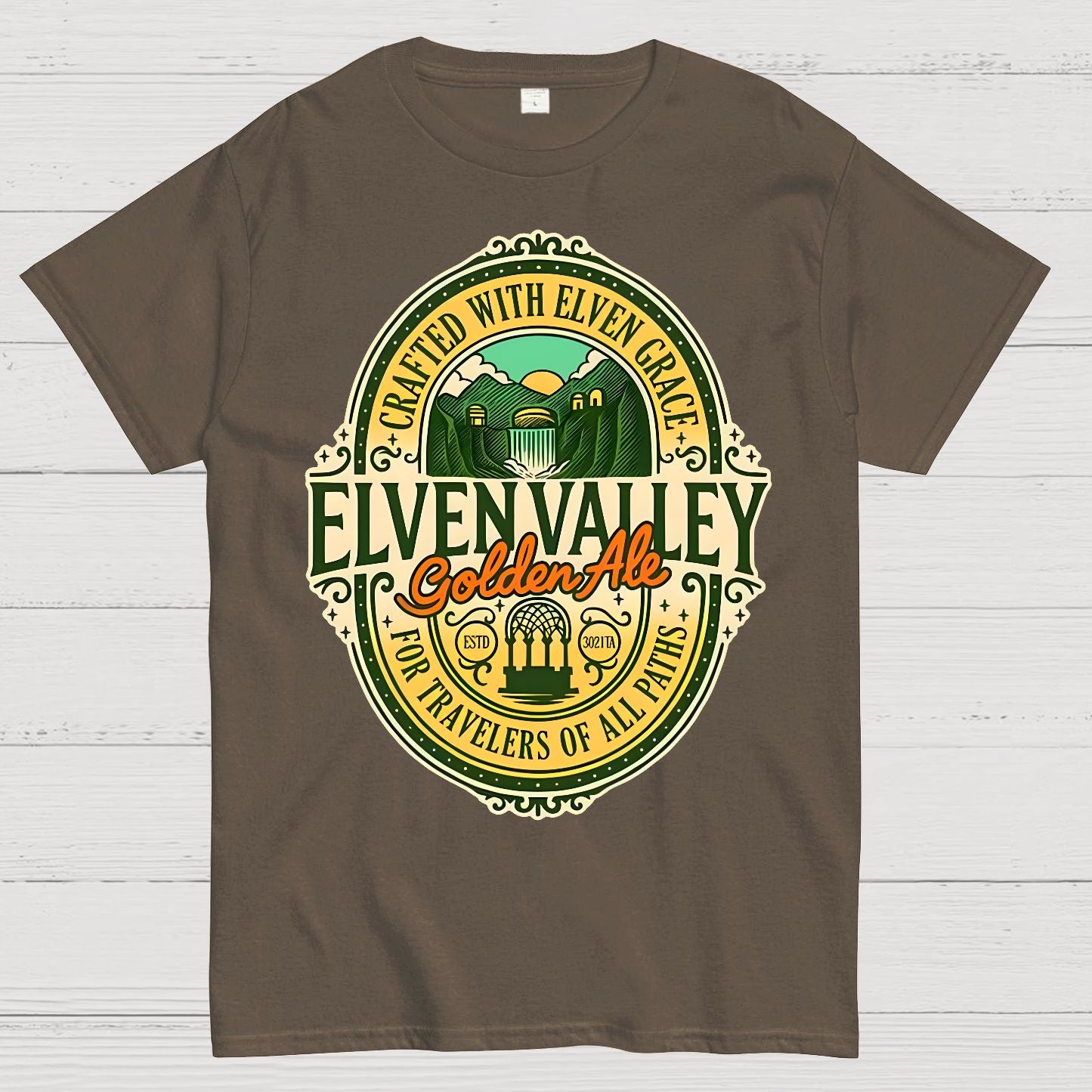 Mystic Valley Golden Ale Geek T-Shirt