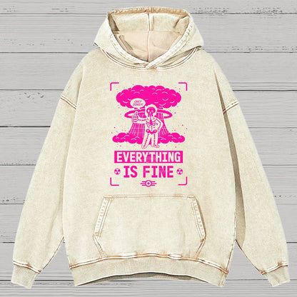 Nuclear Boy Vintage Distressed Hoodie