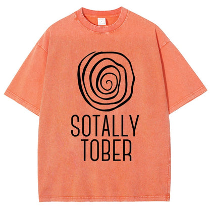 Sotally Tober Vintage Distressed T-shirt