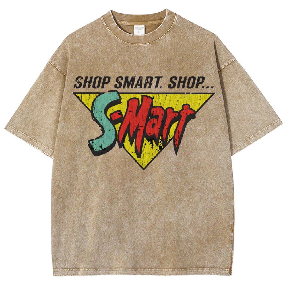 Shop Smart. Shop SmartMart! Vintage Distressed T-shirt