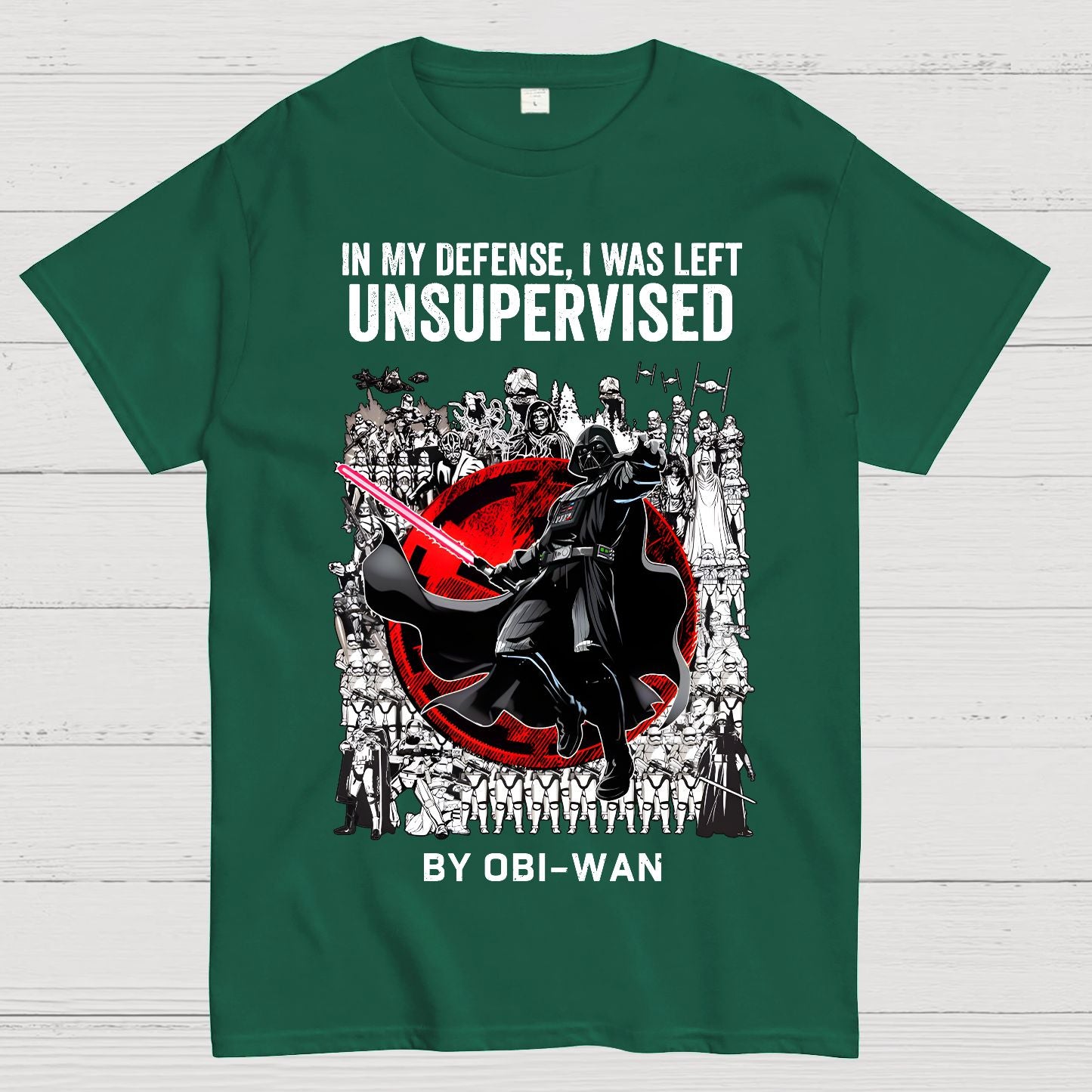 In My Defense I Was Left Unsupervised Geek T-Shirt