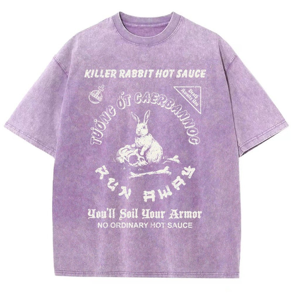 Killer Rabbit Hot Sauce Vintage Distressed T-shirt